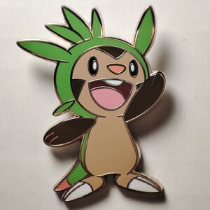 Pokemon Chespin Enamel Pin Official Nintendo Collectible Lapel Pin Badge Figure